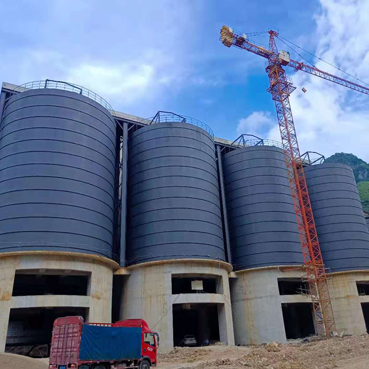 泸州骨料钢板仓建造施工周期从规划到竣工的每一步